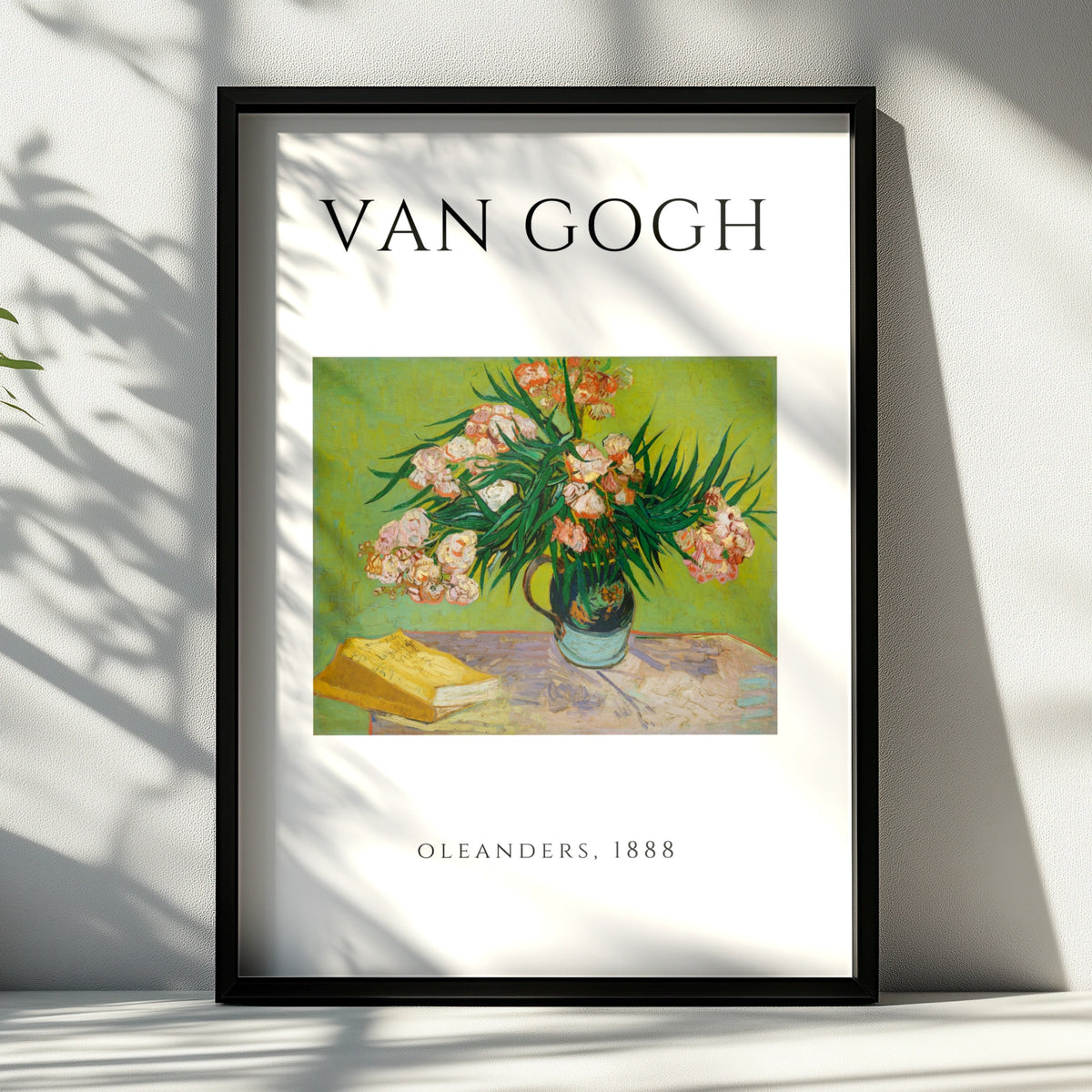 Van Gogh Oleanders 1888 Floral Wall Art Print | Pink Green Botanical Poster – product image 6