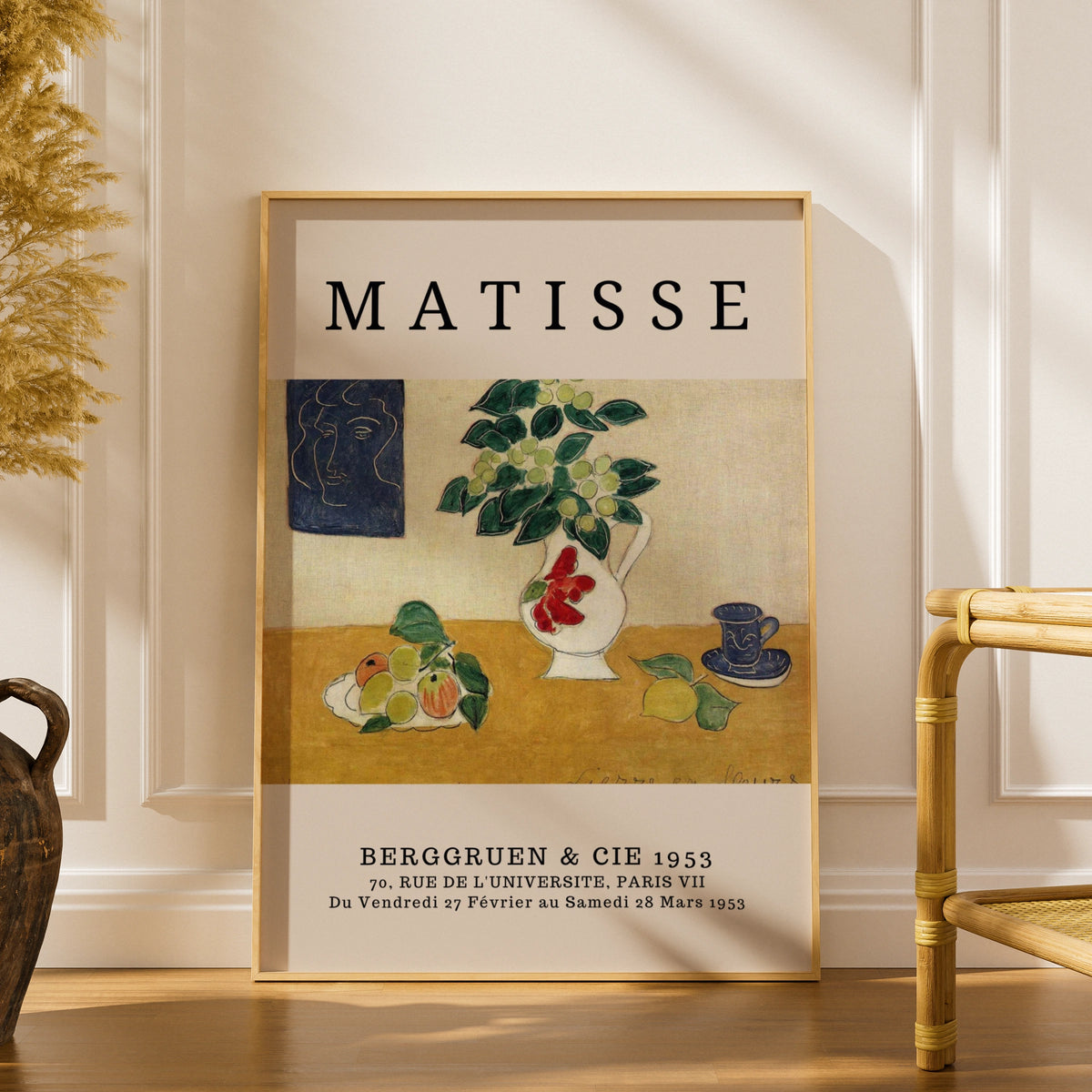 Colourful Still Life Wall Art Print, Vintage Botanical Floral Gallery Poster – product image 1