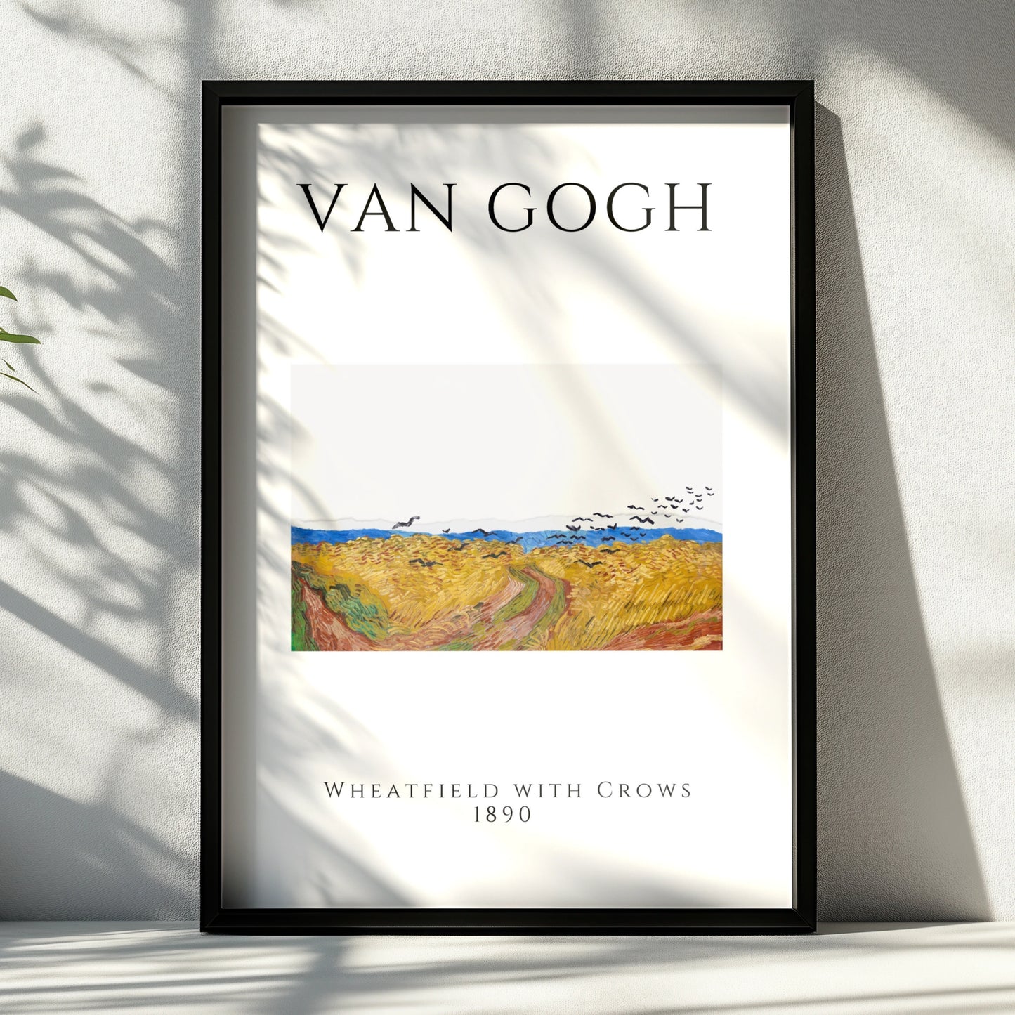 Van Gogh Wheatfield With Crows Wall Art Print | Vintage Gallery Poster, Living Room – product image 6