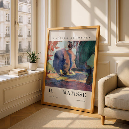 Colourful Landscape Wall Art Print, Vintage Fauvist Living Room Poster – product image 4