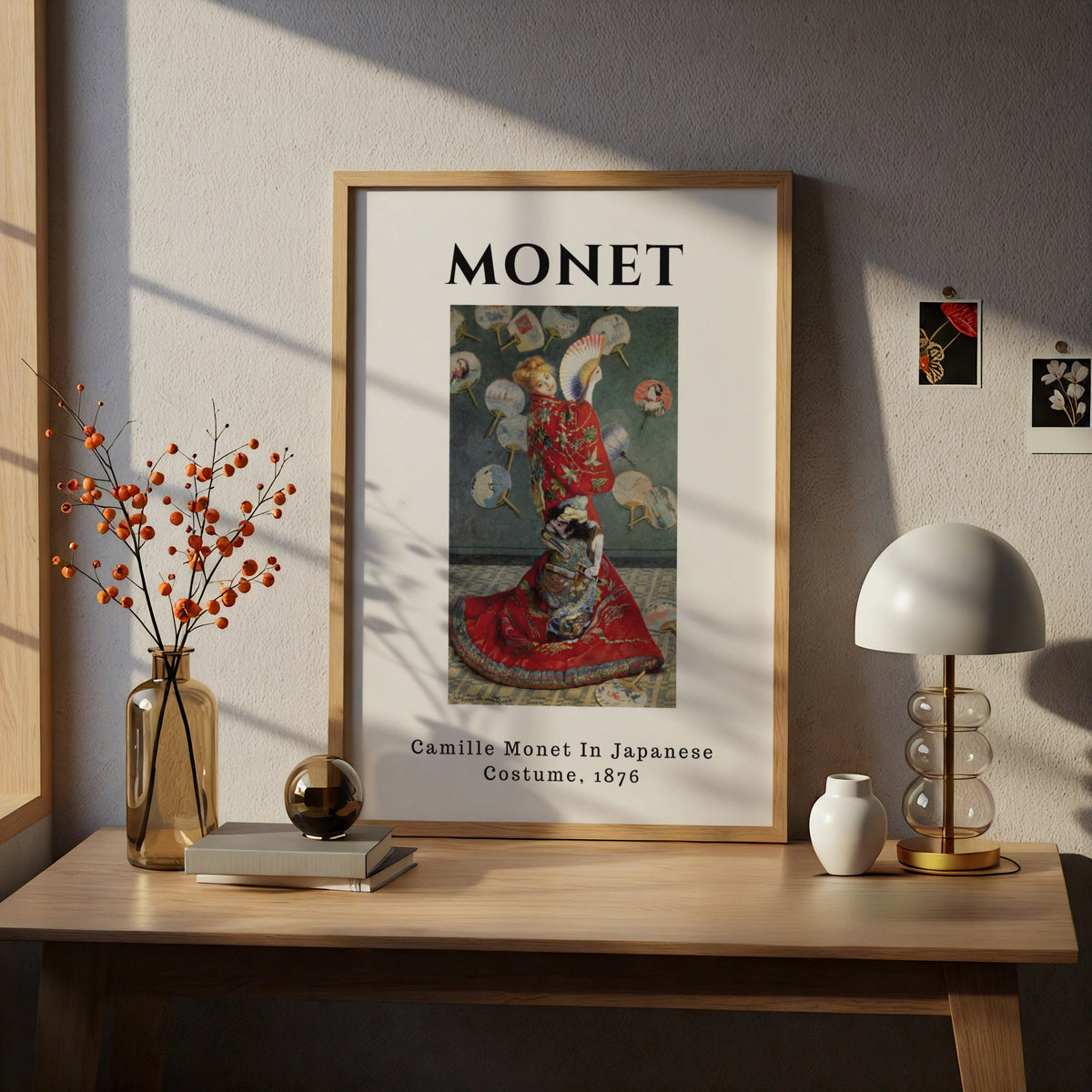 Monet Camille in Japanese Costume 1876 Wall Art Print | Vintage Impressionist Poster – product image 5