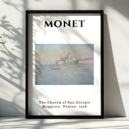 Monet Venice Wall Art Print | Impressionist Poster, Pastel Living Room Decor – product image 6