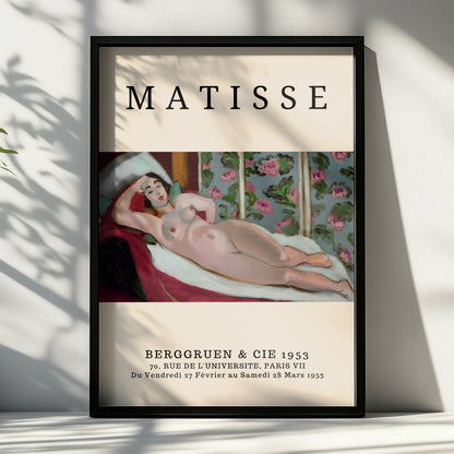 Vintage Nude Figure Wall Art Print, Colourful Modernist Gallery Poster – product image 6